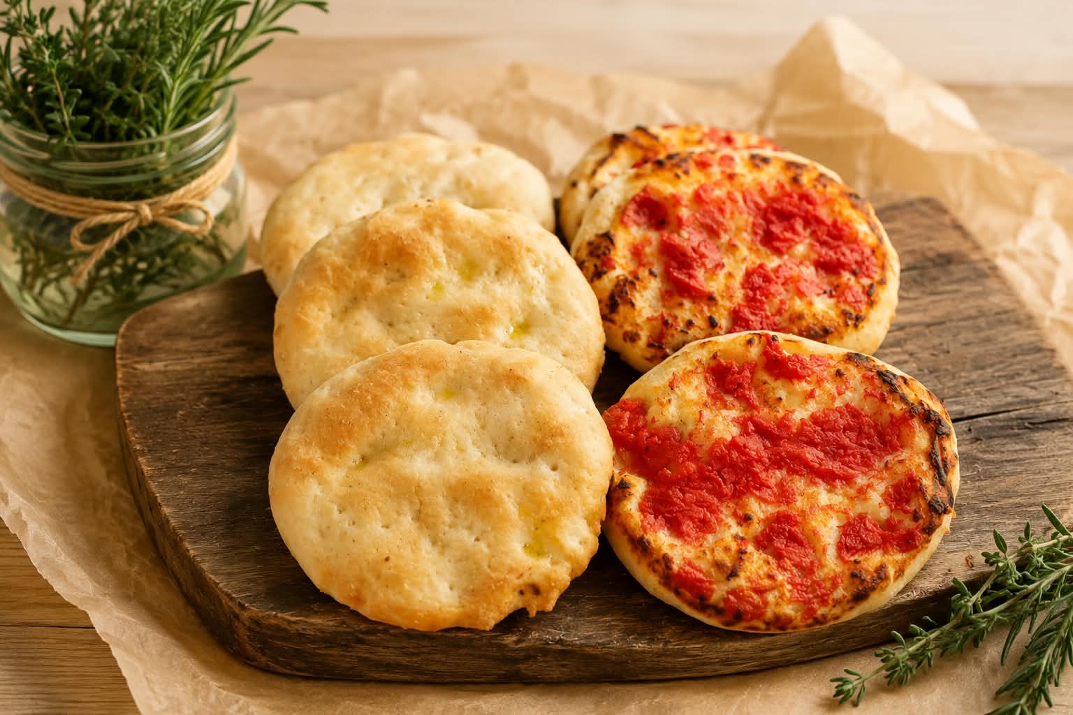 Focaccia alta