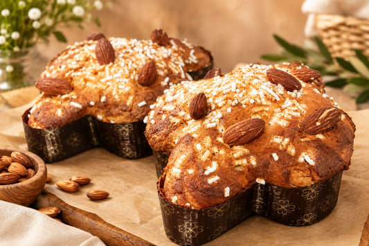 Colomba mandorlata