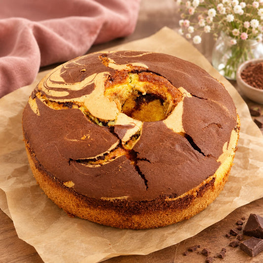 Ciambellone bicolore